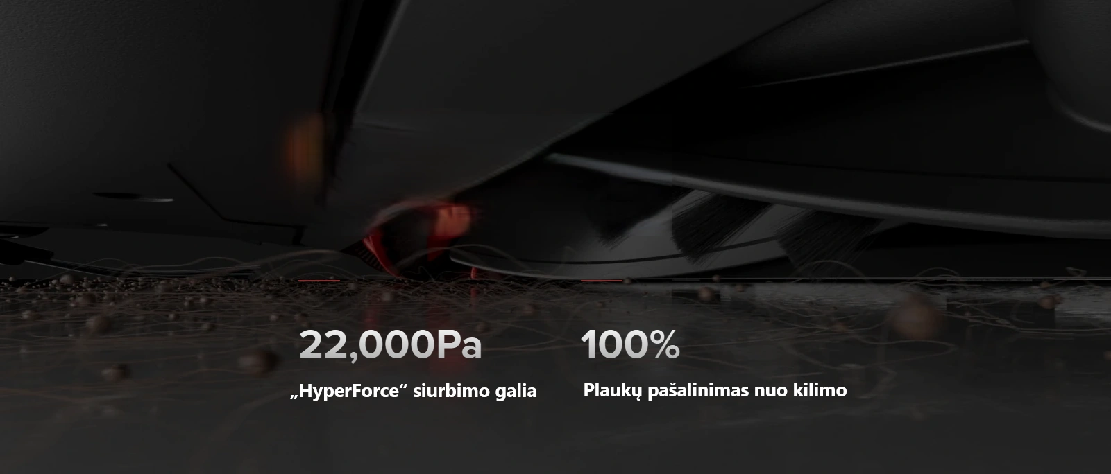 Roborock Saros 10 dulkių siurblys - robotas, juoda, 34 nuotrauka